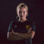 Sportler Porträt Foto einer Handballerin, NHC Northeim