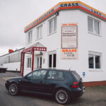Fahrzeugbeschriftung bei Firma Grass in Einbeck