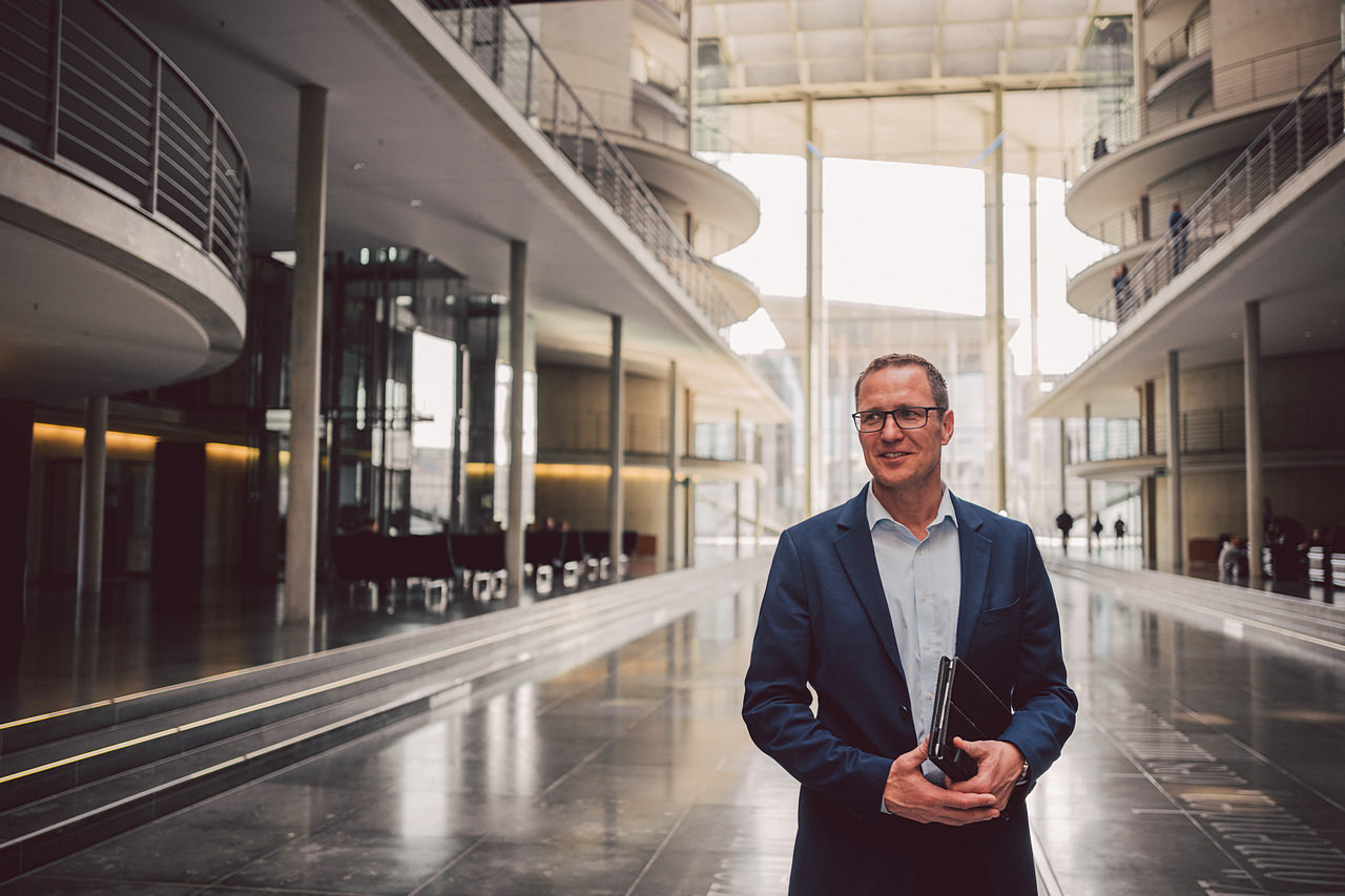 CDU Politiker Dr. Roy Kühne im Bundestag in Berlin
